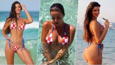 Miss Croatia Ivana Knoll Hot Pics And Videos In Bikini Know About The