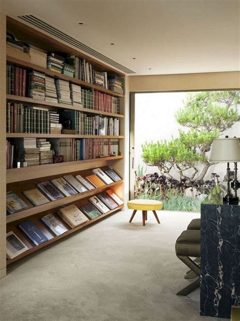 96 awesome bookshelf ideas to organize your book ... Corner bookshelves for small room.