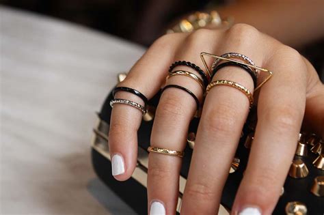 From french, from late latin multiplus, alteration of latin multiplex (see multiplex). Rock the Stylish Multiple Rings - Pretty Designs