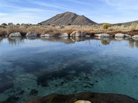 Hot Creek, a very scenic hot springs! - Hot Creek Springs and Marsh
