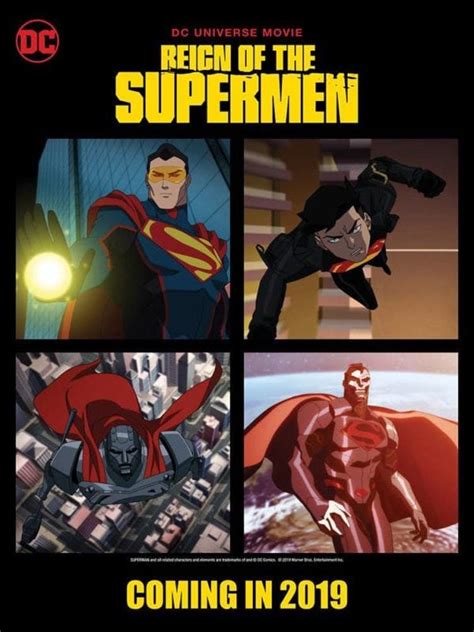 Overall, i thought the movie was good, but not great. Reign of the Supermen poster features Eradicator, Superboy ...