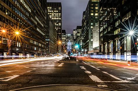 New York Night Street Stock Photos Pictures And Royalty Free Images Istock