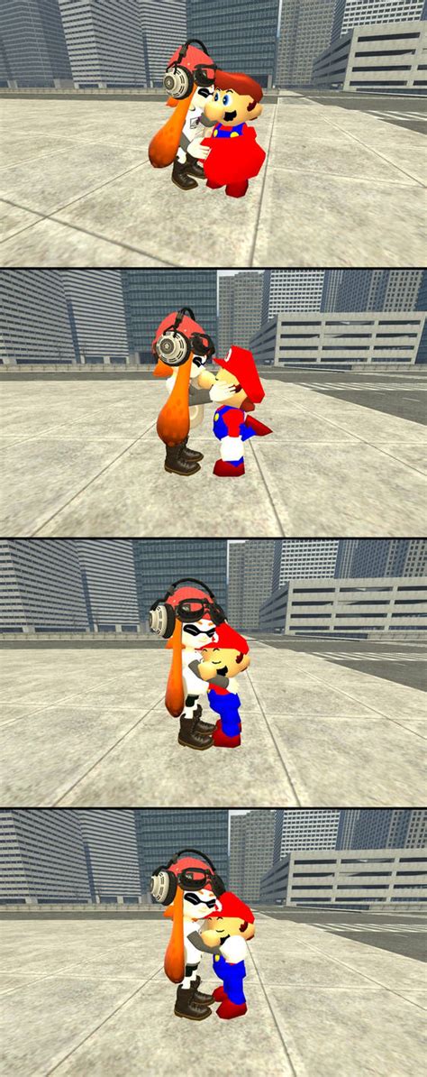 Meggy Kissing Mario Remake By Mango3st On Deviantart