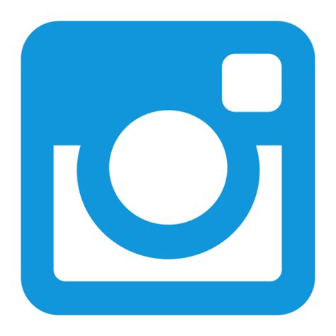 Download High Quality Instagram Icon Transparent Blue Transparent Png