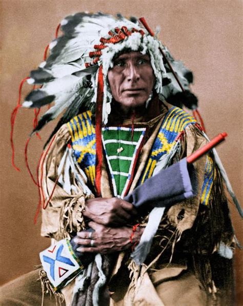 Beautiful Portraits Of Chiefs Of The Sioux Native American Tribe