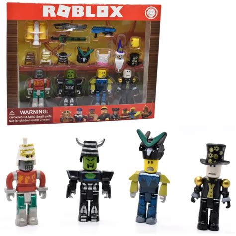 Roblox Robot Riot 4 Figure Pack Mix And Match Set Action Figure Jouet
