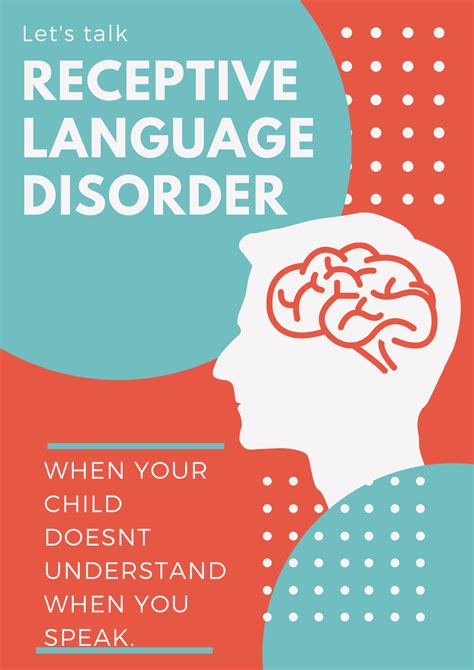 LETS TALK RECEPTIVE LANGUAGE DISORDER | Language disorders, Receptive language, Language