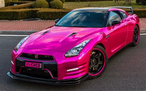 Chrome Pink Nissan Gt R Love This Cars Pinterest Pink Love And