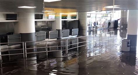 Jfk Airport Terminal Evacuated Due To Major Flooding