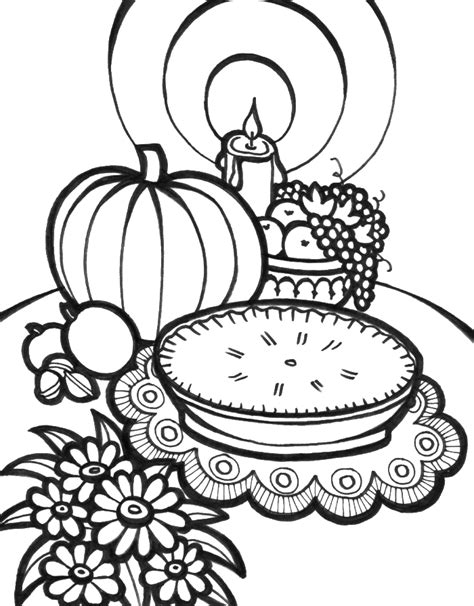 Harvest Printable Coloring Pages