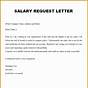 Sample Letter Requesting Salary Increase For Employee