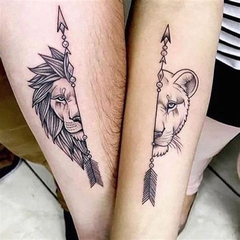 Top 153 Tatuajes De Leon Y Leona Para Parejas Significado