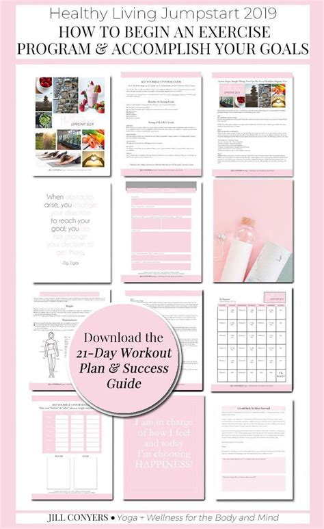 Begin An Exercise Program With This Free 21 Day Workout Plan And