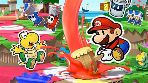 Paper Mario Color Splash Review Ign