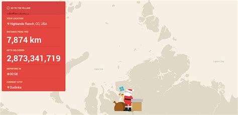 We hope you will enjoy this new apple tv version. Tracking Santa's journey on your favorite Apple device ...