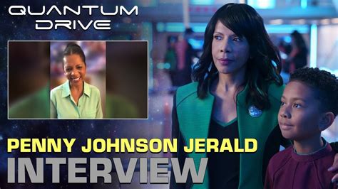 Penny Johnson Jerald Dr Claire Finn Interview Quantum Drive The