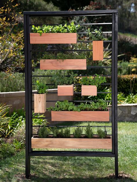 How To Make A Vertical Herb Garden From A Fence Diy