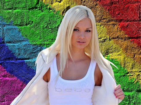 1920x1080px 1080p Free Download Franziska Facella Shirt Tee Blond Model Hd Wallpaper