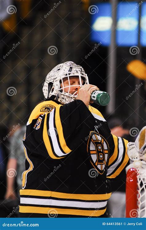 Tim Thomas Boston Bruins Editorial Photo Image Of Player 64413561