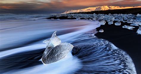 Iceland Has Got A Sparkling Ice Diamond Beach On Breiðame