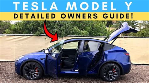 Tesla Model Y COMPLETE Owners Guide From Tesla YouTube