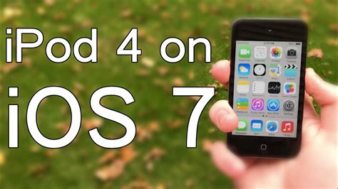 The Ipod 4 In 2019 Ios 7 Unofficial Youtube