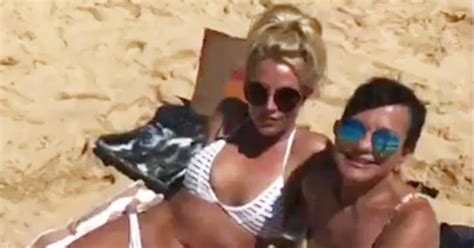 britney spears and her mom flaunt their fit bikini bodies in hawaii
