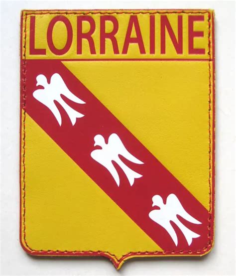 Patch Cuir Escadron De Chasse Lorraine Armee De L Air Aviation