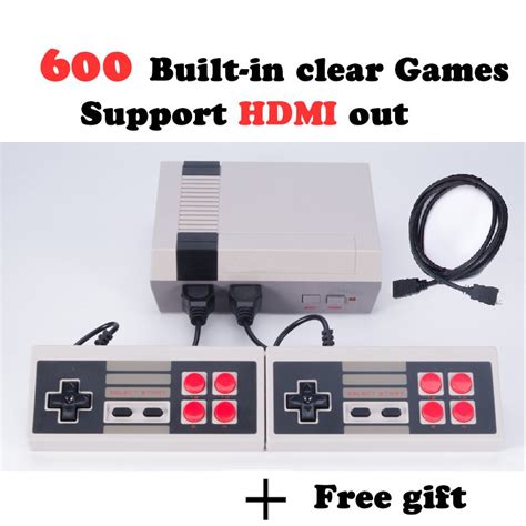 Mini Retro Game Console 600 Nintendo Games Built In Hdmi Output Super