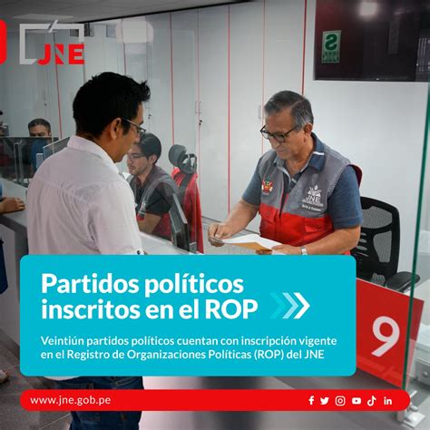 JNE Perú on Twitter Veintiún partidos políticos cuentan actualmente