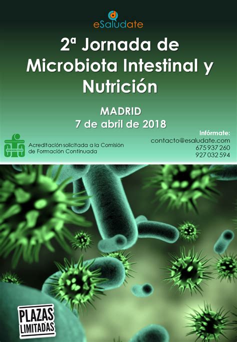 Ii Jornadas De Microbiota Intestinal Y Nutrición Esalúdate