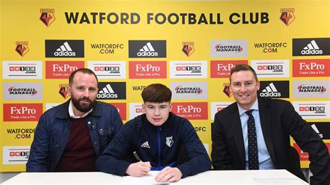 Ryan Casso Cassidy On Twitter Very Happy To Sign My First Professional Deal For Watford Fc
