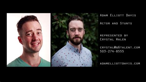Stock photos and editorial news pictures from getty images. Adam Elliott Davis Acting Reel - YouTube