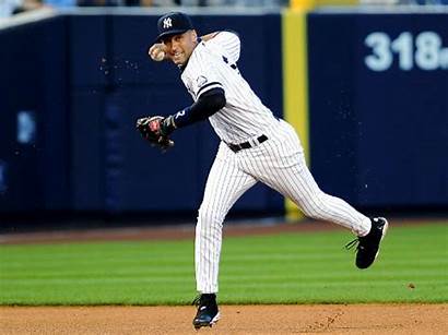 Jeter Derek Throw Yankees Wallpapers Baseball Sports