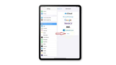 Add Personal Email Account On Ipad Pro 3rd Generation 5 Thecellguide