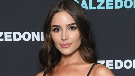 Olivia Culpo Gets Pulses Racing In Skin Tight White Swimsuit Hello