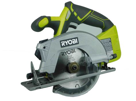 Ryobi P506 18v 5 12inch Cordless Circular Saw With Laser Bare Tool