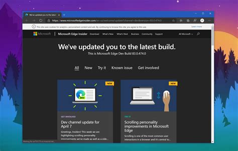 Microsoft Edge Dev Update Brings A New Feature For Apple Users