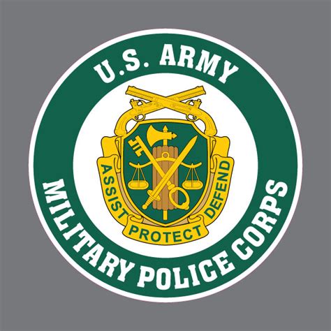 Military Police Corps Army Mp Bumper Sticker Window Decal I Sell