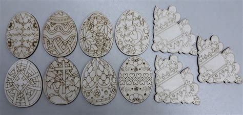 Laser Cut Easter Decorations Free Vector Cdr Download