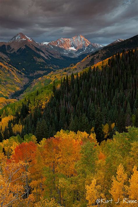 Capitol Peak Colorado Autumn Scenery Beautiful Nature Beautiful