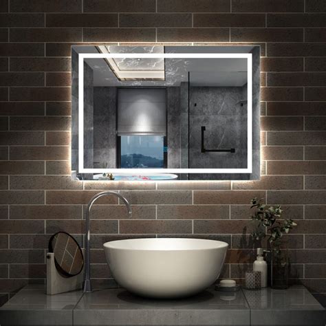 Bathroom Led Mirror 800x600 Shower Doors Online