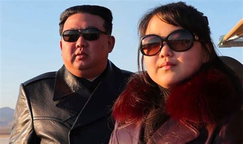 Kim Jong Uns Daughter Sports Gucci Sunglasses World News Uk