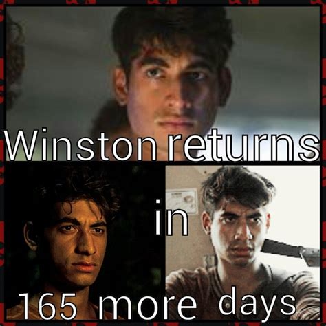 Winston Is Back For A Very Short Time In 165 More Days Maze Runner