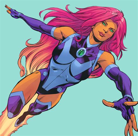 Starfire Comics Teen Titans Starfire Nightwing And Starfire Teen Titans Fanart Comics