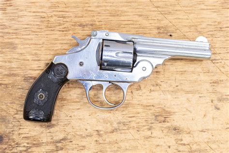 Iver Johnson Top Break 32 Sw 6 Shot Stainless Used Trade In Revolver