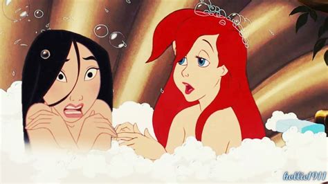 ariel and mulan i see the flesh and its most fresh mulan in the flesh disney characters