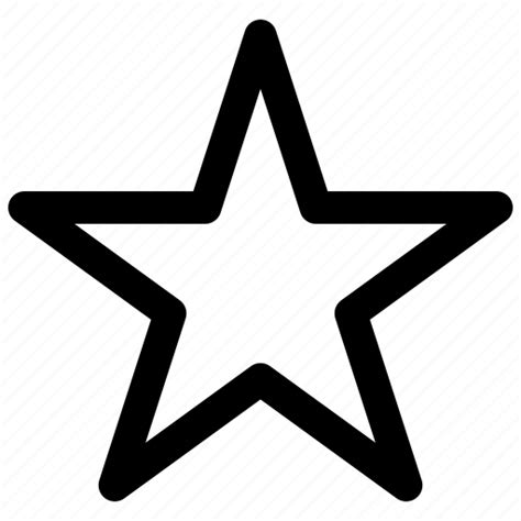 Favorite Interface Star Ui Icon Download On Iconfinder