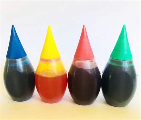 These food coloring bottles : nostalgia