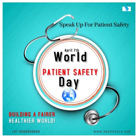 Copy Of World Patient Safety Day Postermywall